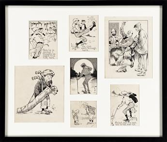 G. HAMMON (active early 20th century) Cobble Valley Golf Yarns and Other Sketches. [CARTOONS / COMICS / GOLF]